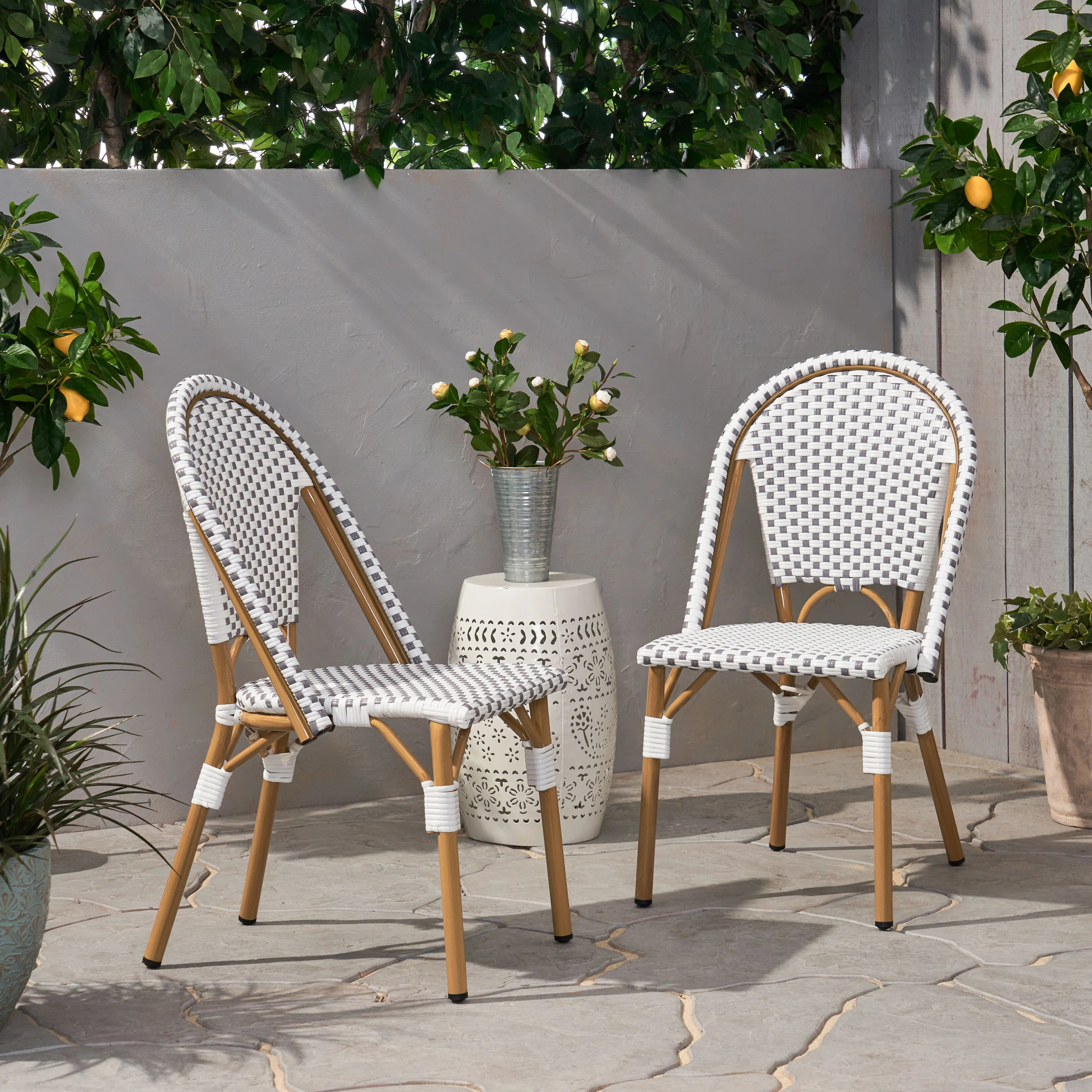 Patio Dining Side Chair (Set of 2) | Wayfair North America