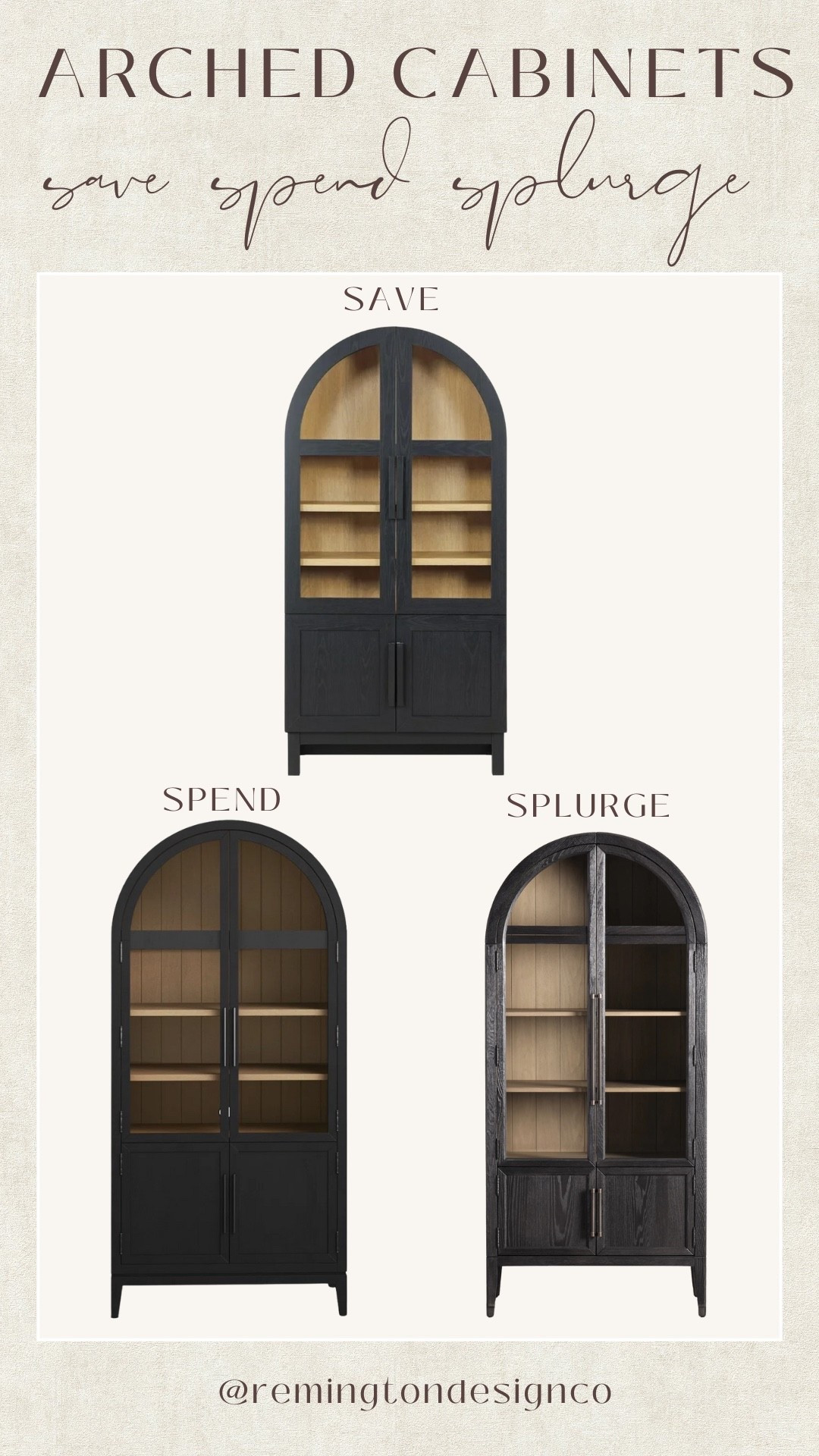 Arched cabinets I am loving! I included 3 options all at different price points 🙌🏼

Style tips - Cabinets - Arched cabinets 

#LTKHome #LTKStyleTip #LTKSeasonal