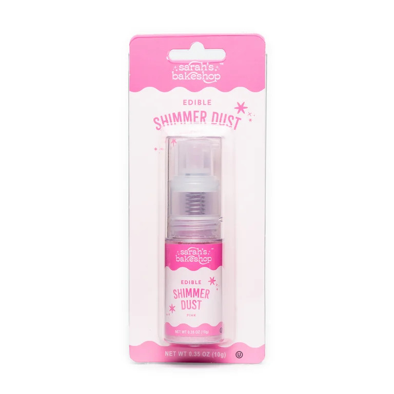 Miss Jones Baking Co. Edible Shimmer Dust Pump Pink 0.35oz | Walmart (US)