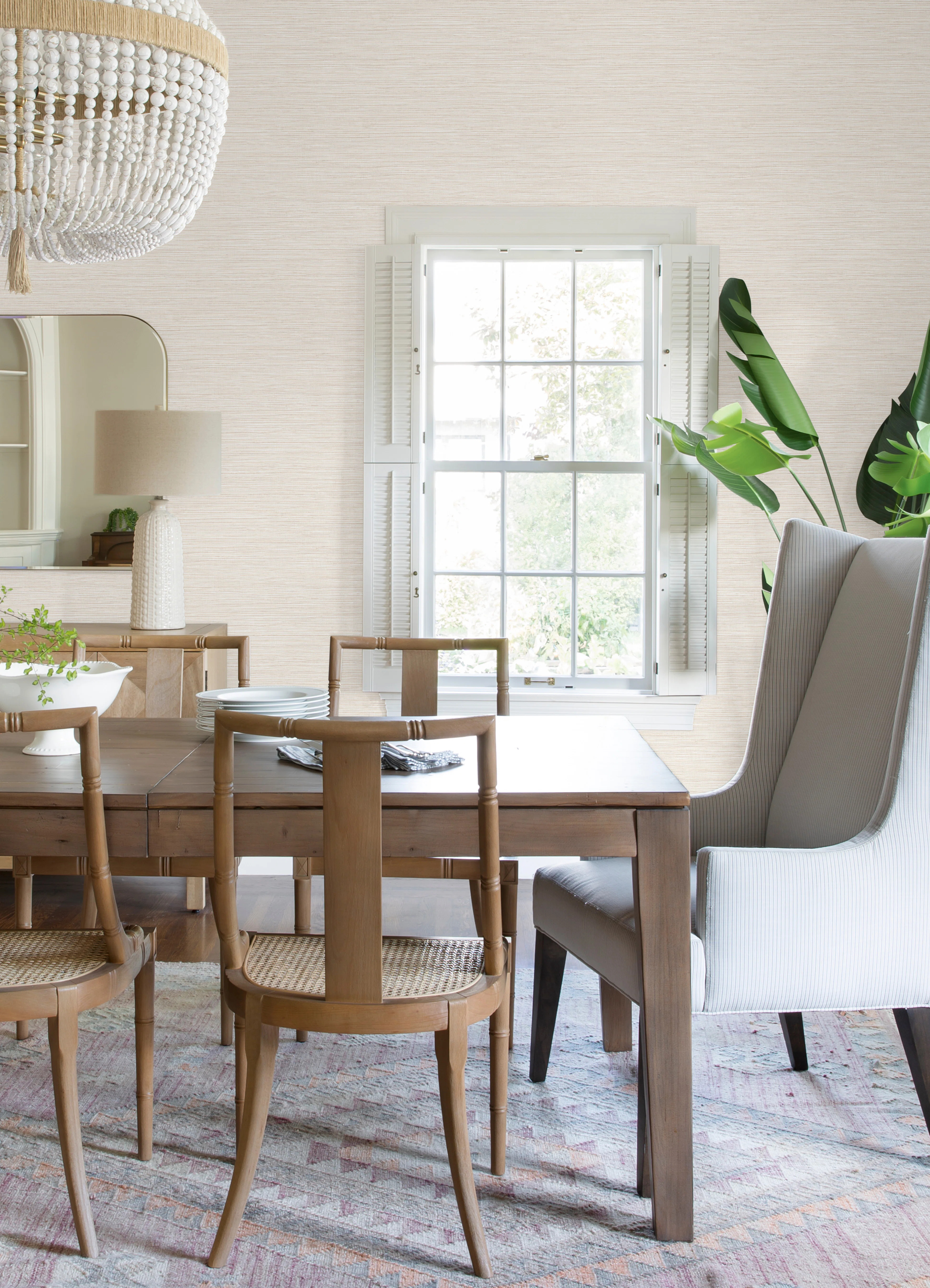 Room Mates Dimensional Grasscloth Peel and Stick Wallpaper & Reviews | Wayfair | Wayfair North America
