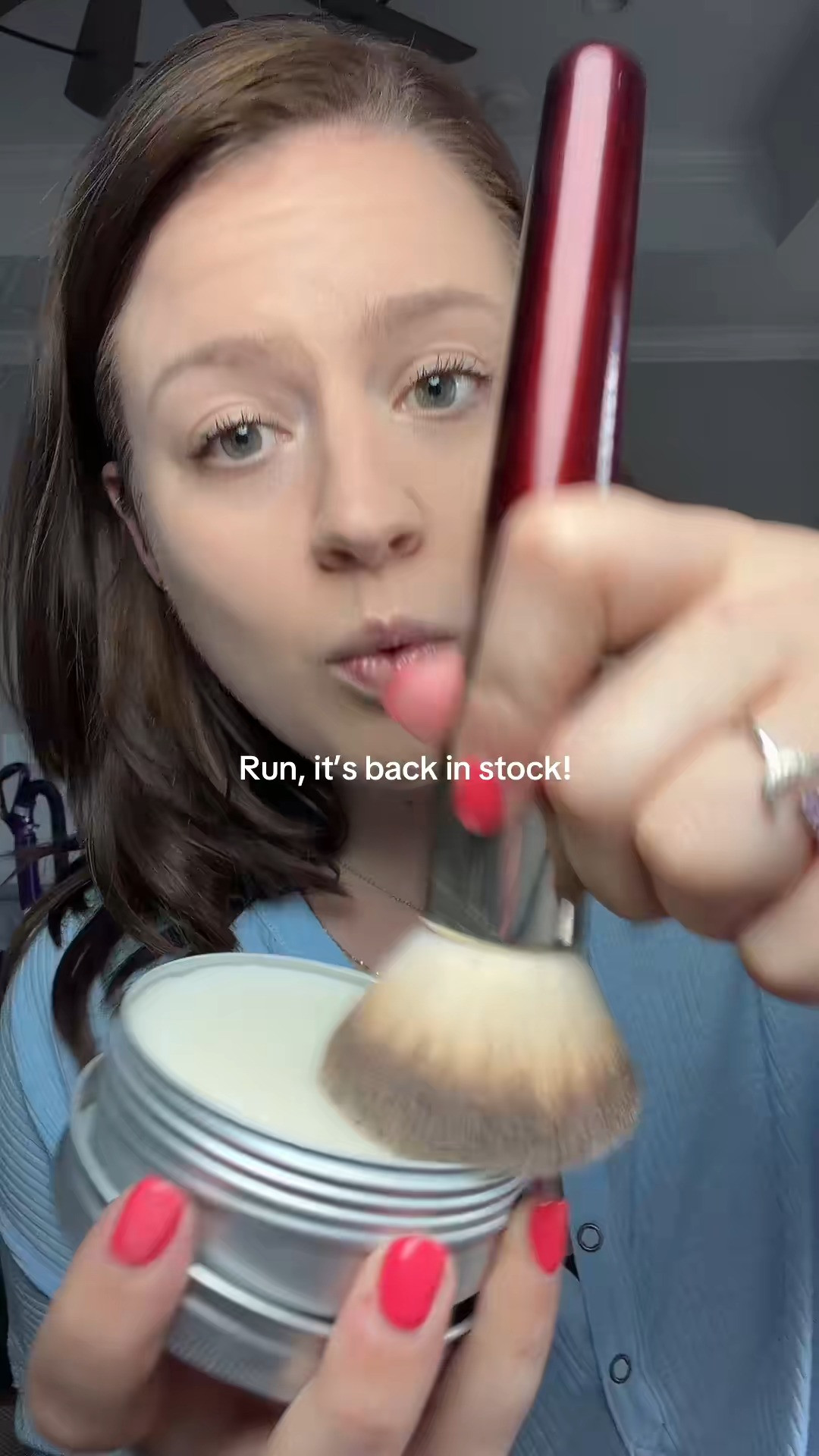 Makeup brush soap with a built-in cleaning pad🥰

#BKbeauty #makeupbrush 

 #LTKmomlife #LTKBeauty