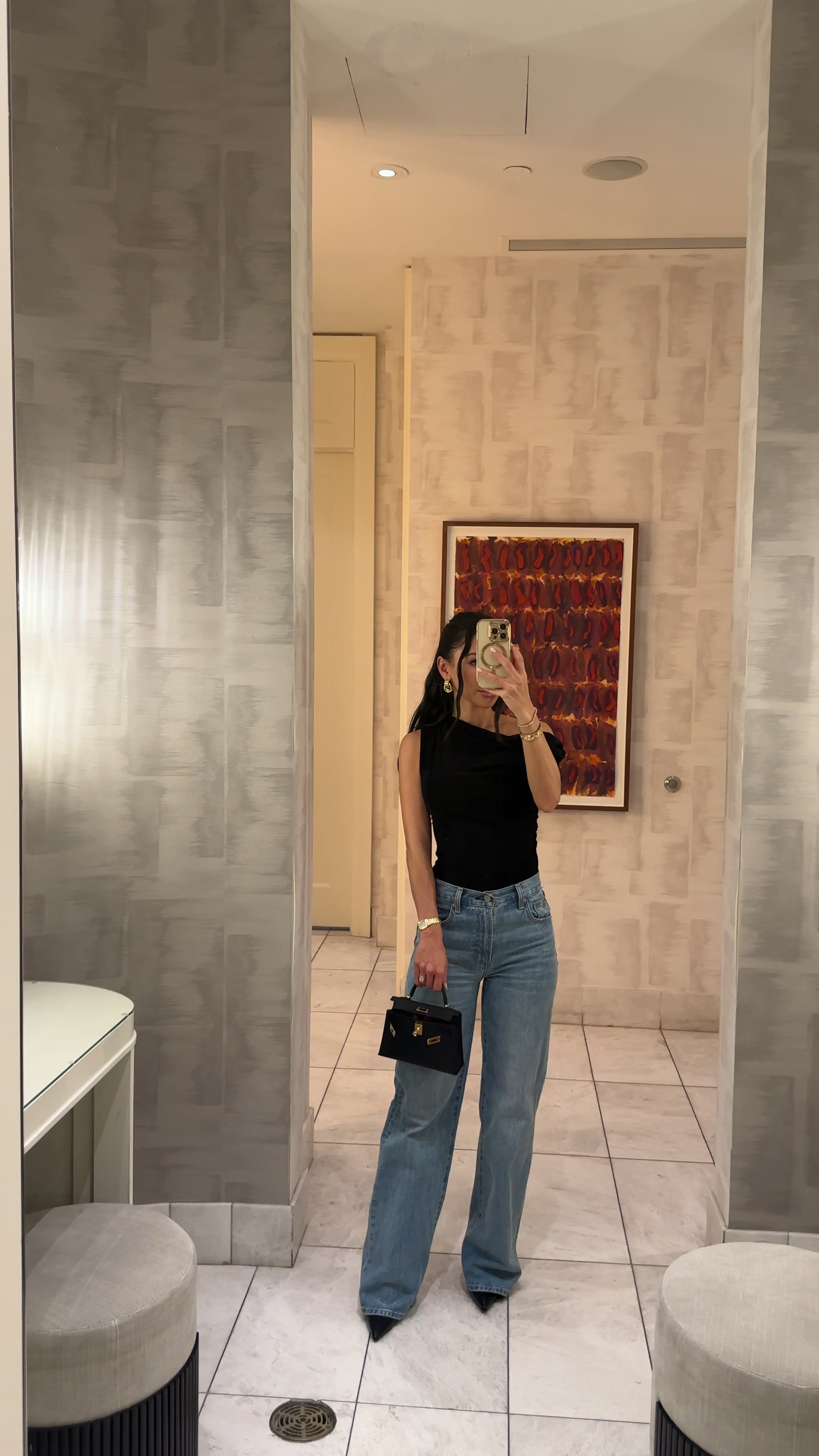 Date night / Girls Night ootd
Off the shoulder top size small ( sized up for a relaxed fit on shoulders) 
Bottoms size 24 

#LTKMostLoved #LTKStyleTip #LTKPetite