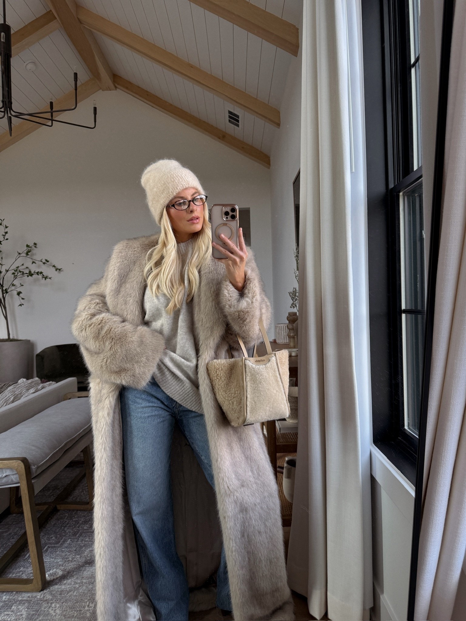 Wearing 26 in jeans, linking similar coats, sweaters, bags, hats, and boots! #kathleenpost

Winter outfit idea, fur coat outfit, winter fashion, girls lunch outfit, winter errands outfit 

#LTKdayinmylife #LTKootd #LTKSeasonal