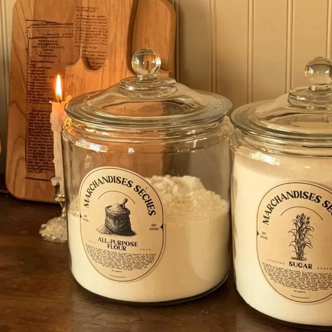 Apothecary Style Dry Goods Labels | Pick Your Pantry Label | Kitchen Labels | Waterproof Pantry L... | Etsy (US)