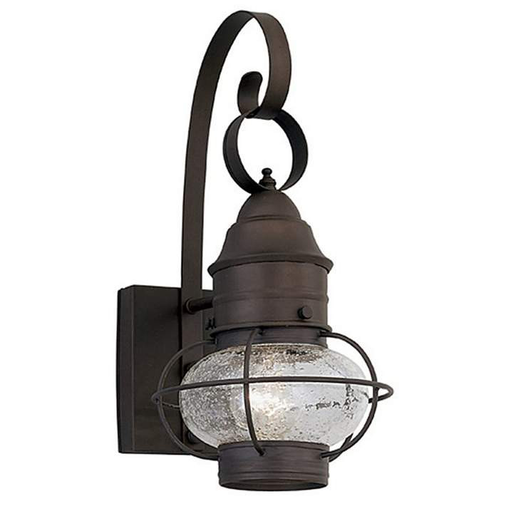 Nantucket Collection 17 1/2" High Nautical Lantern Outdoor Wall Light | Lamps Plus
