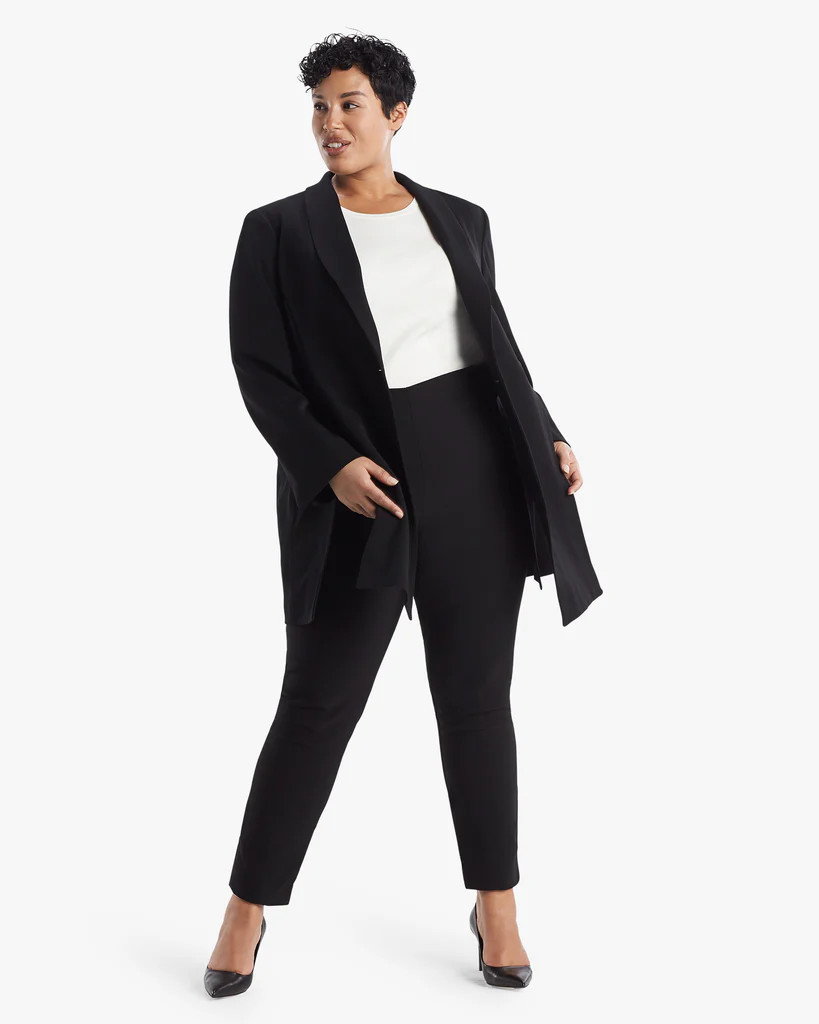 Dietrich Plus Size Long Blazer | Dia&Co | Dia&Co