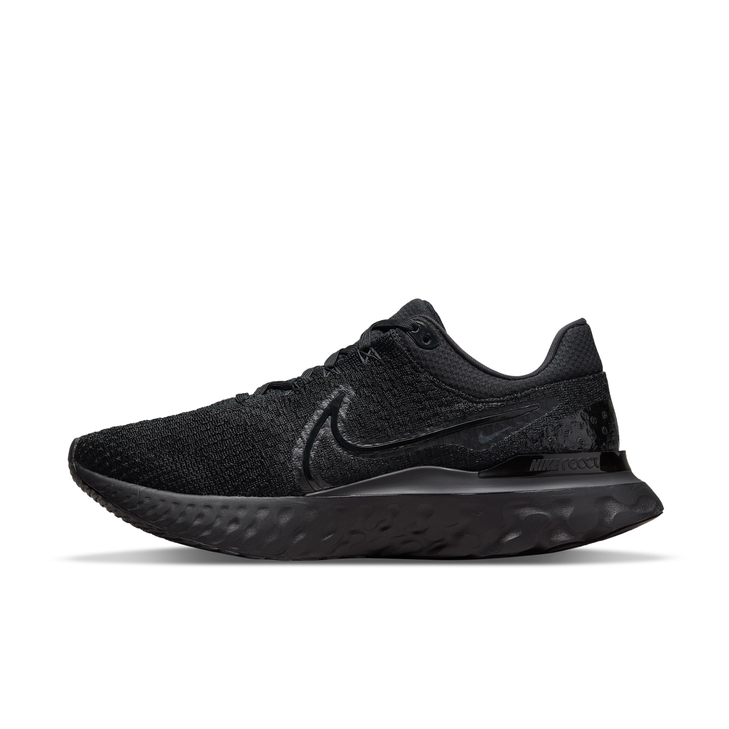 Nike Men's React Infinity Run Flyknit 3 Road Running Shoes in Black, Size: 11.5 | DH5392-005 | Nike (US)