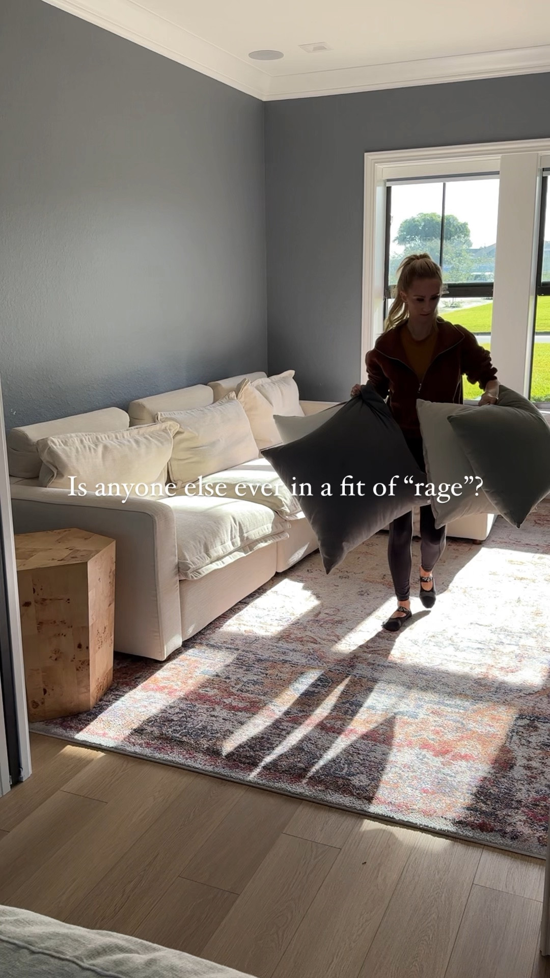 Be sure to use code LIFEONCASELN for any Homebody purchase. 👏🏼

For reference, mine has two recliners and one ottoman. Fabric is linen and coconut. 👍🏻

#LTKVideo #LTKHome