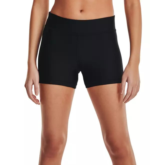 Under Armour Women's HeatGear Mid Rise 3” Shorts | Dick's Sporting Goods