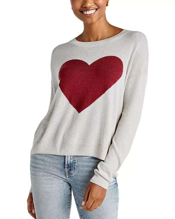 Avery Heart Intarsia Sweater | Bloomingdale's (US)
