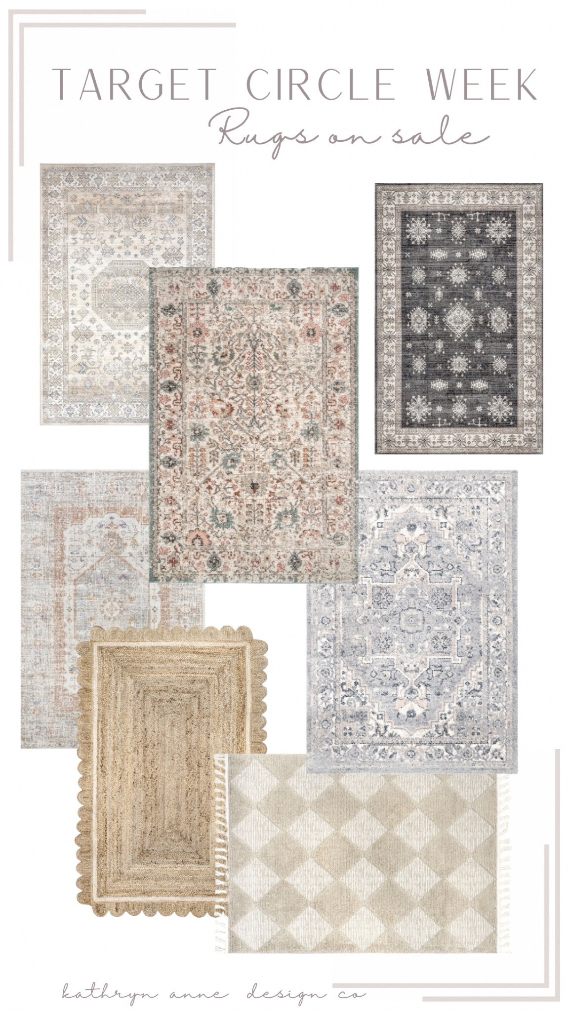 It’s Target circle week through 4/13!  Rugs up to 50% off 😍

Area rugs 
Sale alert 
Affordable finds 
Home Decor 
Nuloom 

#LTKsalealert #LTKxTarget #LTKhome