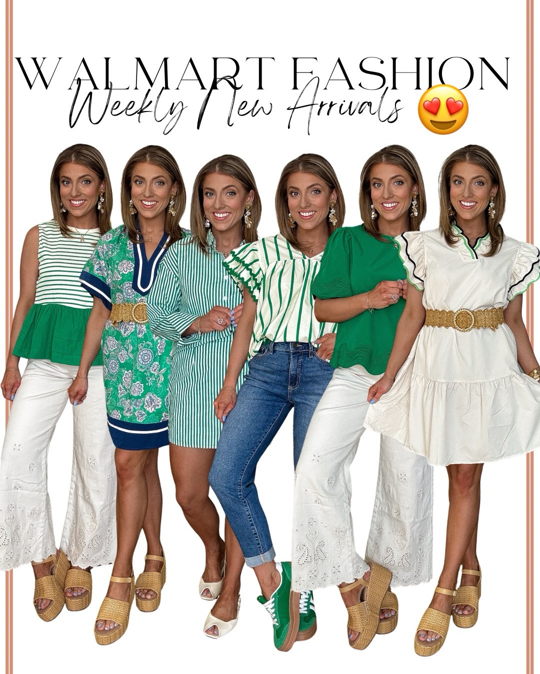 Obsessed with these 12 green outfits from Amazon 💚🍀⛳️ With St. Patrick’s Day and the Masters coming up, I had to do a full roundup of my favorite green finds, and these are SO good. If you love green as much as I do, you’re going to want every single one of these.

Every piece looks so high-end but the prices are amazing 🤍 So many of these feel like something you’d find at Anthropologie, Tuckernuck, or a high-end boutique, but they’re all from Amazon. I also love that most of these come in multiple colors, so even if green isn’t your thing you still have options.

Perfect for St. Patrick’s Day 🍀, golf days ⛳️, watching the Masters 🏌️‍♂️, spring events, or just everyday outfits when you want something cute but easy.

Dresses, tops, denim, matching sets, and everyday looks — this might be one of my favorite Amazon hauls lately 💚

#amazonfashion #amazonfinds #amazonstyle #stpatricksdayoutfit #mastersoutfit #golfoutfit #greenoutfit #springoutfits #affordablefashion #amazonhaul #momstyle #everydayoutfits #tuckernuckstyle #anthrostyle #boutiquestyle #budgetfashion #amazonclothing #springfashion #amazonnewarrivals #golfstyle #springstyle

#LTKPetite #LTKootd
