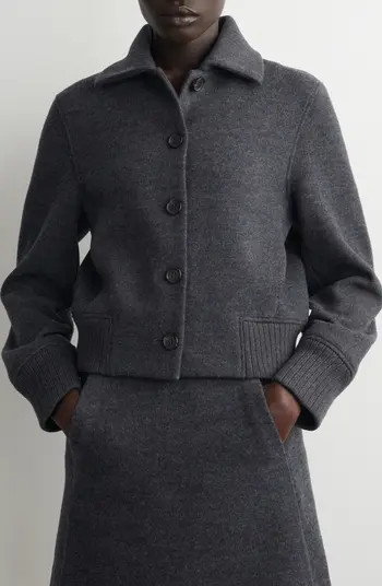 Wool Blend Bomber Jacket | Nordstrom