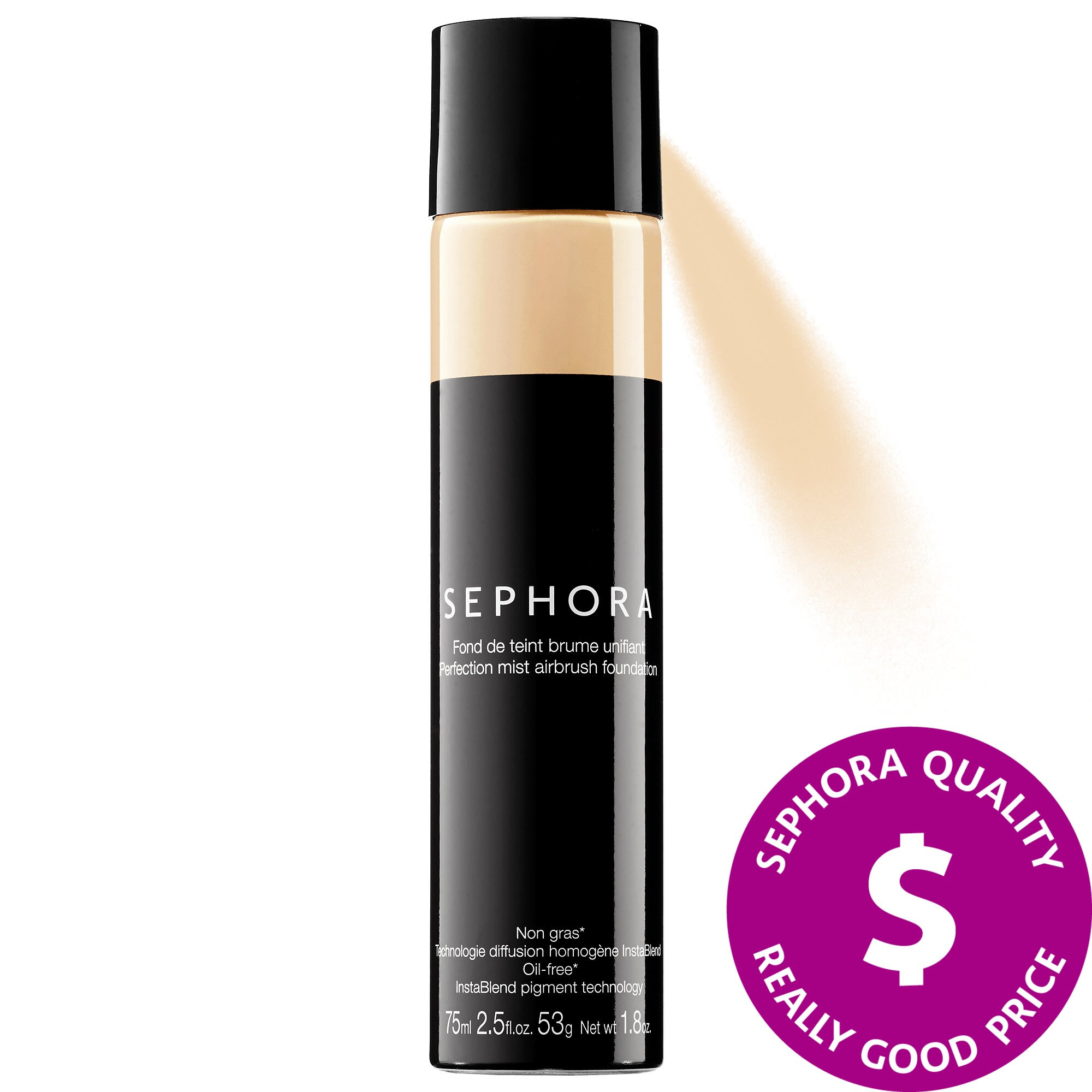 SEPHORA COLLECTION Perfection Mist Airbrush Foundation Fawn 2.5 oz/ 74 mL | Sephora (US)