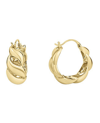 And Now This Open Twisted Hoop Earring & Reviews - Earrings - Jewelry & Watches - Macy's | Macys (US)