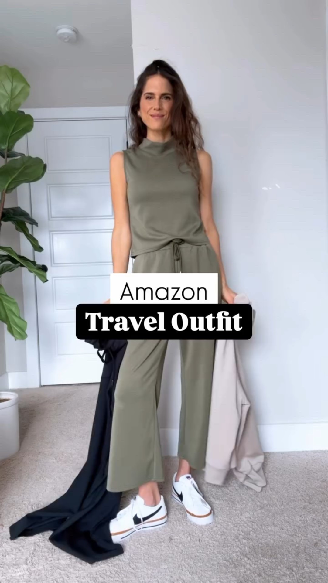 Amazon travel outfit for Thanksgiving! 

Travel outfit | wide leg pants | pullover | casual outfit

#LTKootd #LTKTravel