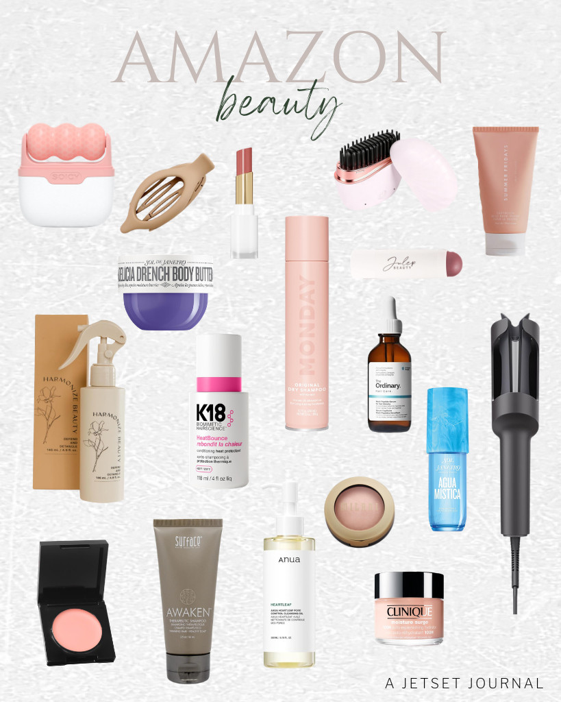 Get ready for this week’s Amazon Beauty Finds!

You’re going to love the K18 HeatBounce Conditioning Heat Protectant Spray, which is incredibly helpful for detangling hair. If you love traveling, this mini straightener will make a great addition to your essentials.

Don’t forget about your face and skin care! My current favorites are Clinique moisturizer, which is suitable for all skin types, and Revlon tinted lip balm. 

 #LTKSeasonal #LTKSaleAlert #LTKTravel