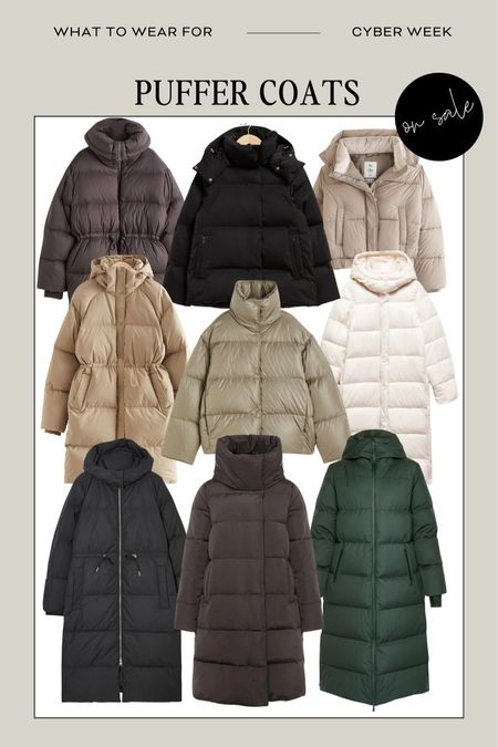 Puffer coats 🧥 

Autumn winter, cyber week deals, Black Friday sale, quilted jacket, high street, mango, H&M, & other stories

#LTKSeasonal #LTKCyberWeek #LTKCyberSaleUK