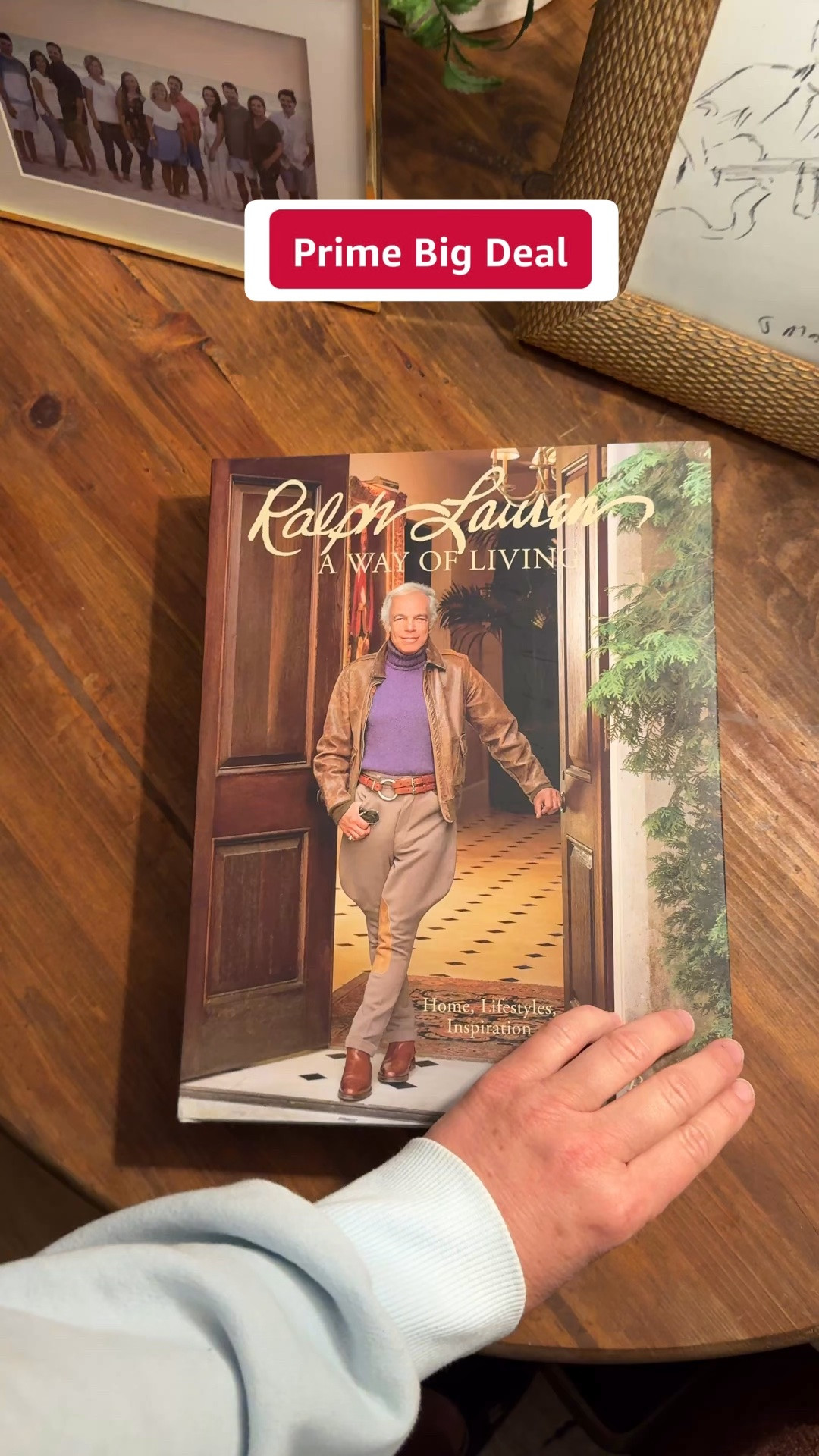 Ralph Lauren coffee table book
