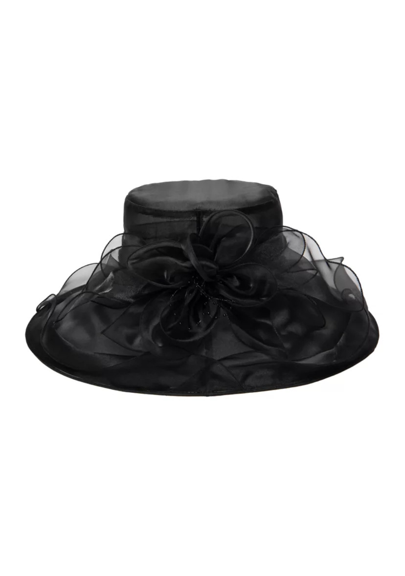 Organza Dress Wide Brim Hat | Belk