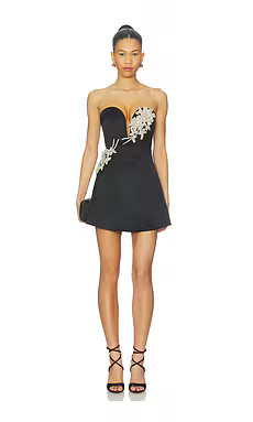 SAU LEE Lena Dress in Black from Revolve.com | Revolve Clothing (Global)