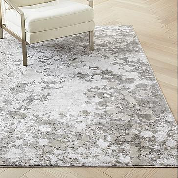 Mercury Rug - Silver | Z Gallerie