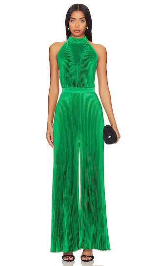Cinema Jumpsuit in Jade Green Jumpsuit Dressy Jumpsuit Wedding Jumpsuit Outfit Formal Jumpsuit | Revolve Clothing (Global)