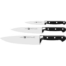 Professional S Zwilling J.A Henckels 3 Piece Knives Set, Black/Stainless Steel (35602-000-0) | Amazon (US)