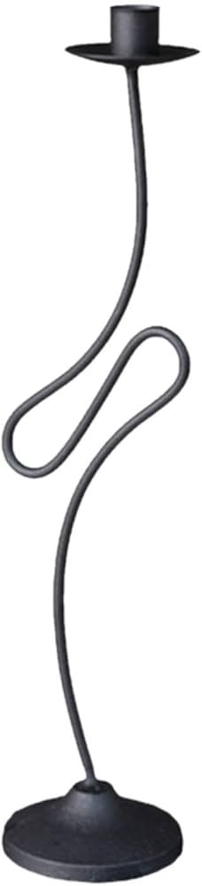 rockible Cast Iron Candle Holder Candelabra Supplies Vintage Style Pillar Candles Stand Candlesti... | Amazon (US)