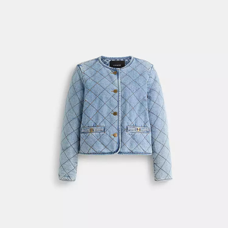 Restored Heritage C Quilted Denim Jacket | Coach (US)