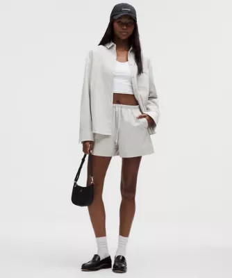 LuluLinen Mid-Rise Shorts 3.5" | lululemon (AU)