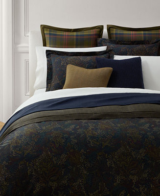 Henry Cotton Sateen Reversible 3-Pc. Duvet Cover Set, King | Macy's