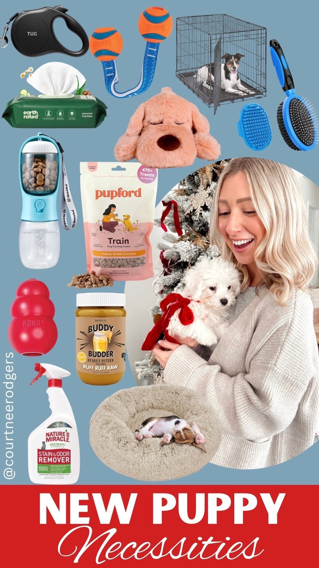 New puppy necessities 🐶 (along with a lot of patience 😂)

Puppy, new puppy, dog necessities, home 

#LTKHome #LTKHoliday #LTKGiftGuide