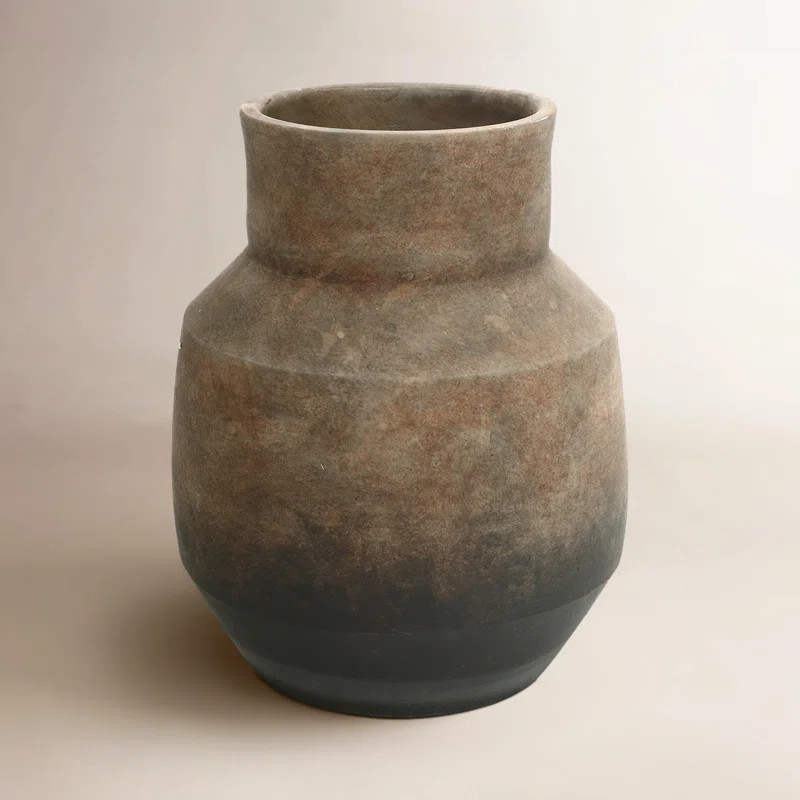 Rockport Handcrafted Gradient Terracotta Table Vase | Wayfair North America