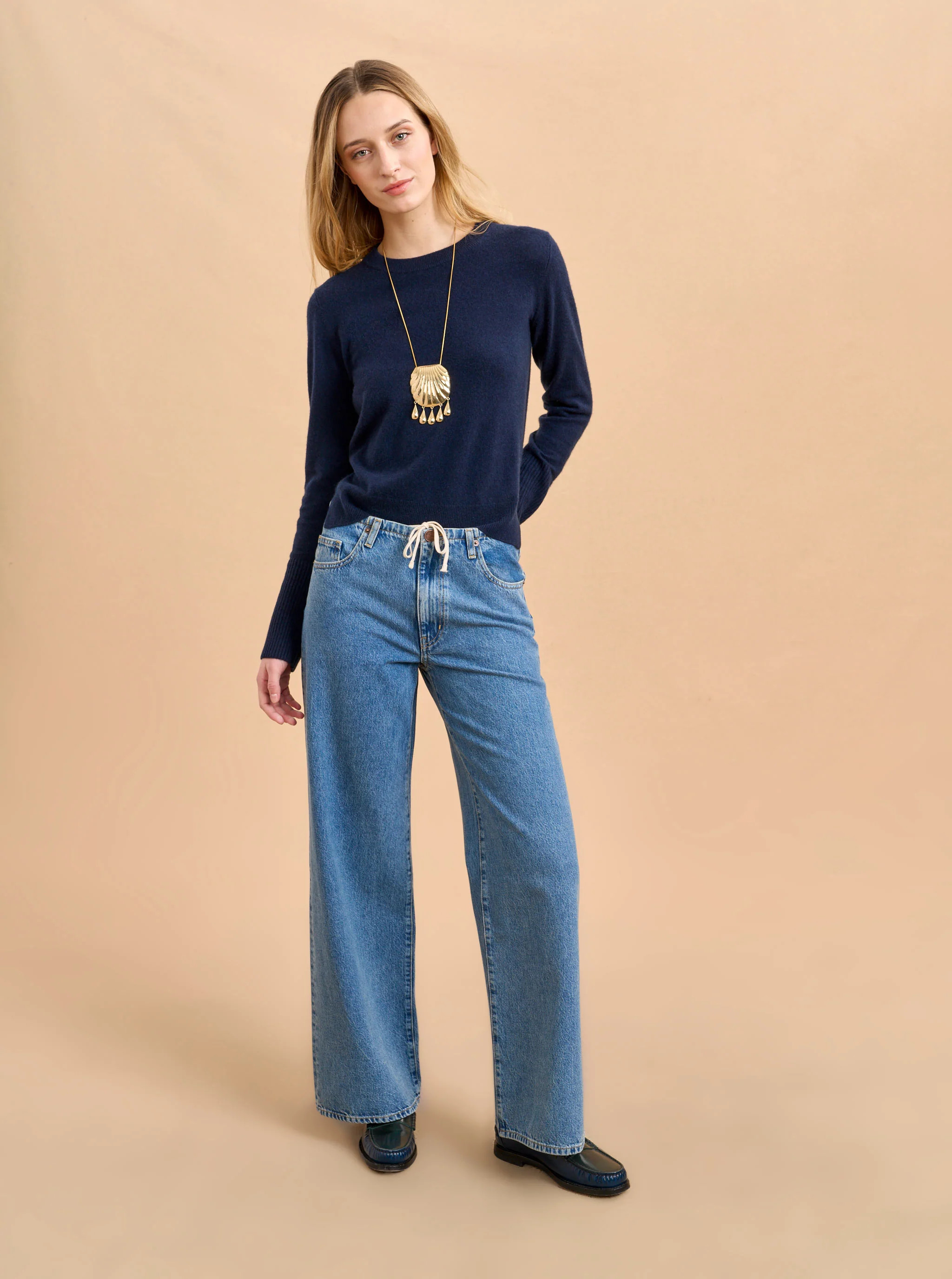 Solid Lean Lines Sweater | La Ligne