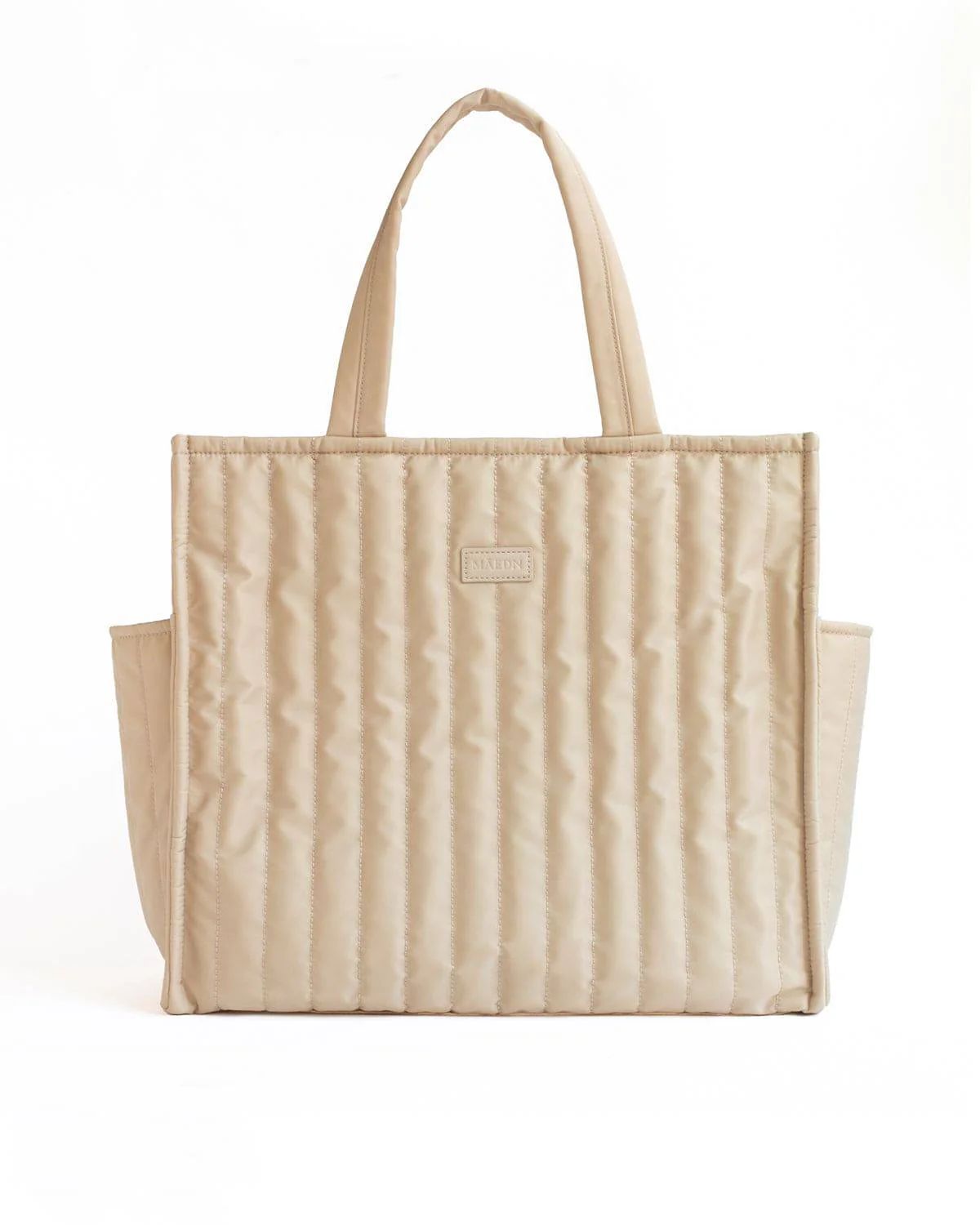Oat Quilted Tote | Maedn