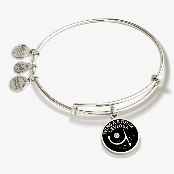 Harry Potter™ 'Wingardium Leviosa' Charm Bangle Bracelet | Alex and Ani