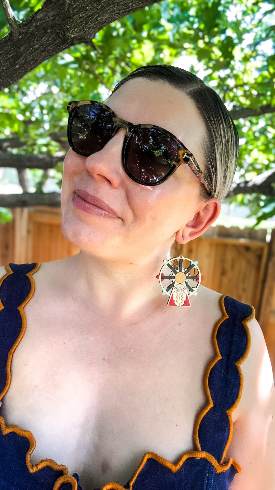 #ad 
One of my absolute favorite finds this year are these hand painted earrings from  Le Chic Miami.
Not only are they designed and handmade in the USA, they are made with sustainable wood that’s super lightweight and comfy to wear, AND it’s a woman owned business that employees female artisans to hand-paint the pieces. My favorite thing aesthetically about these earrings is that they are such a great size. I think it can be hard to find statement earrings that are at this scale that are still comfortable to wear because these are made of wood they’re super lightweight and so they can be much bigger, which means they really are a great starting point for an outfit and are really fun to style. Plus you get tons of compliments because they truly stand out in the best way possible. I’m linking some of my current favorites for you here!

#LTKStyleTip #LTKSeasonal #LTKFindsUnder50