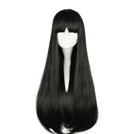Unique Bargains Wigs for Women 28 Black Wigs for Black Women with Wig Cap | Walmart (US)