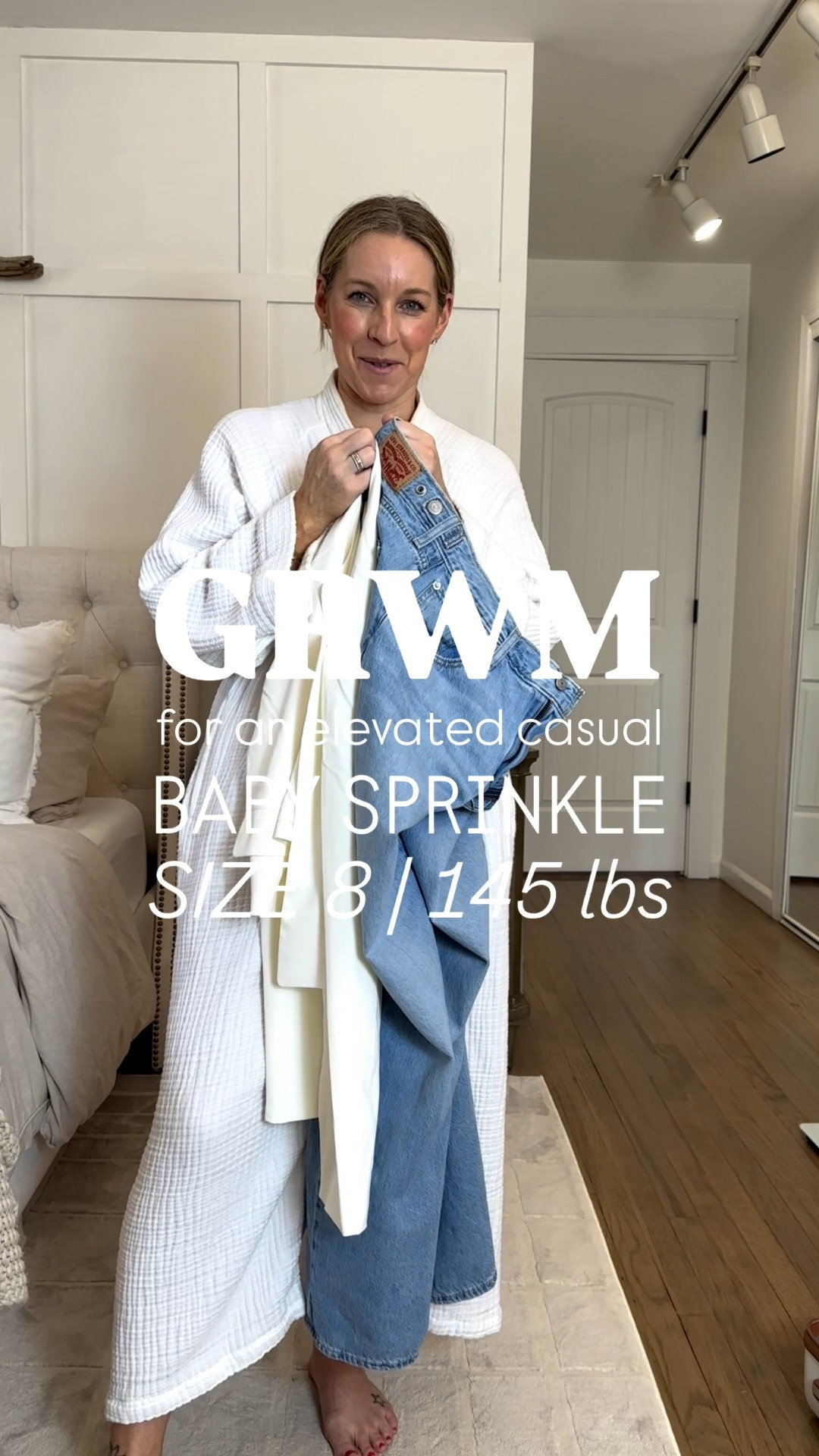 Loved this outfit! Perfect for the elevated baby sprinkle I had last weekend! 
Medium top and jacket
29 Jeans 

#LTKootd #LTKgrwm #LTKMidsize