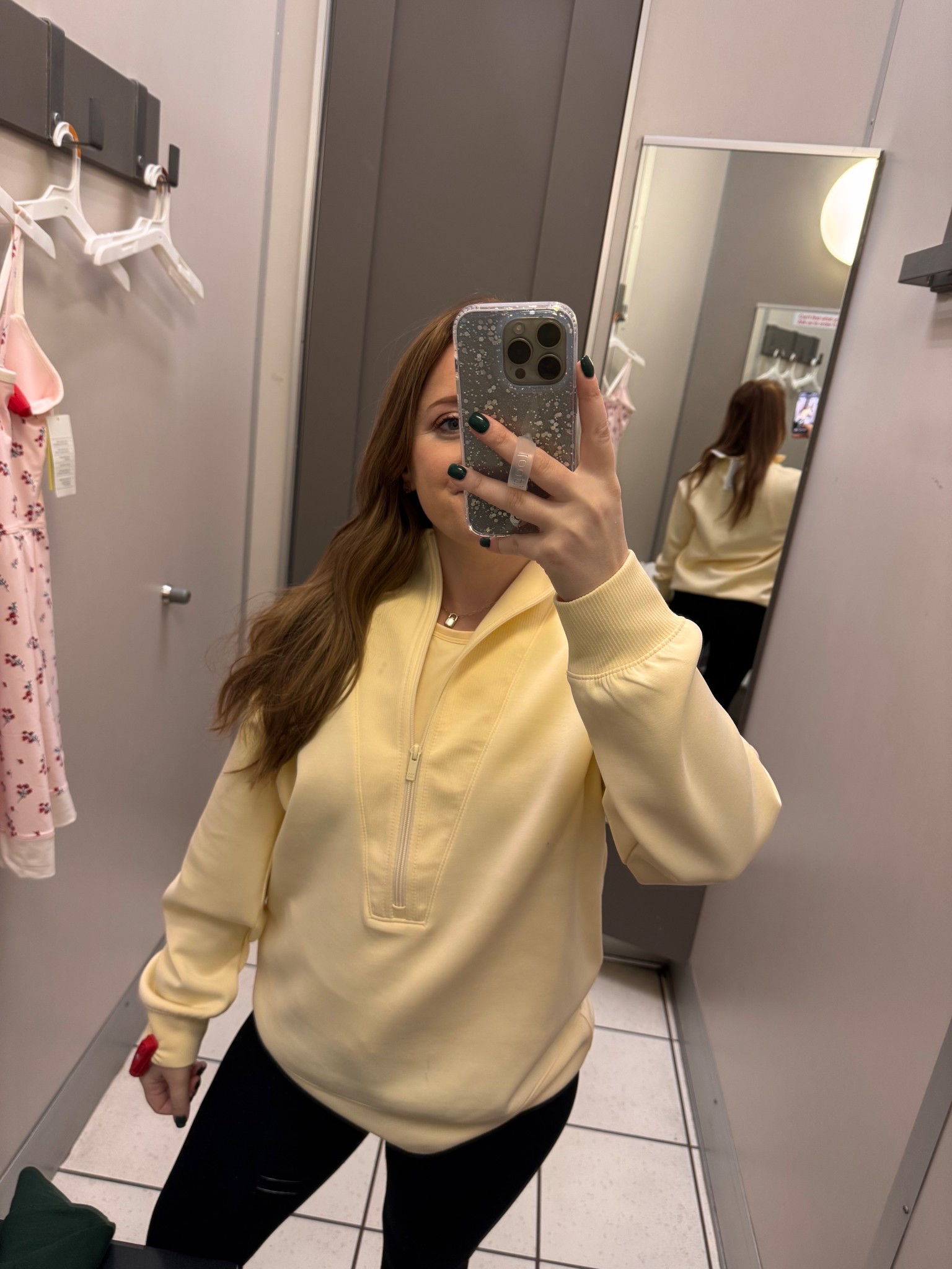 Spring half zip activewear 

#LTKfitnessgoals #LTKootd #LTKPetite