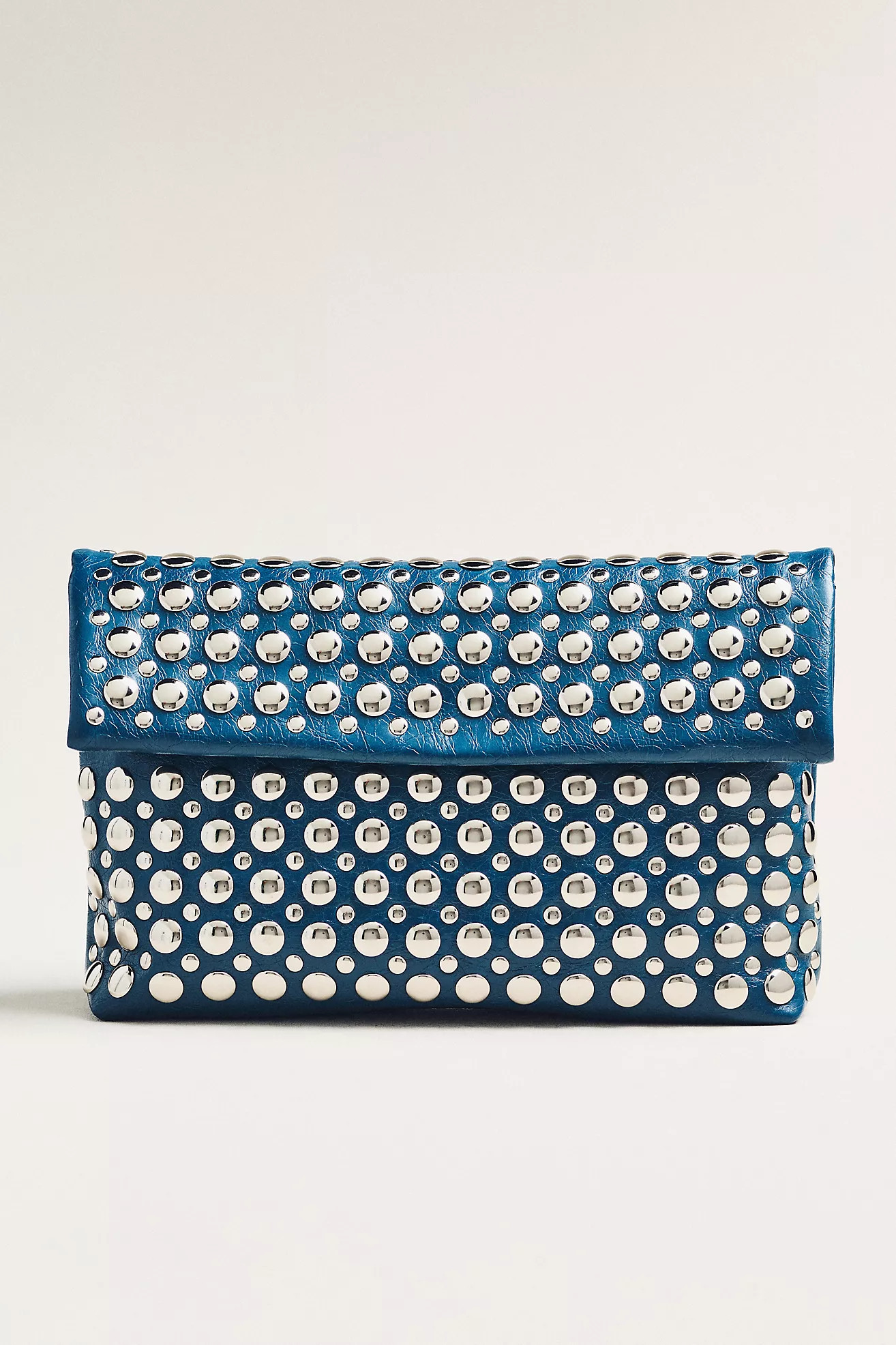 Studded Foldover Clutch | Anthropologie (US)