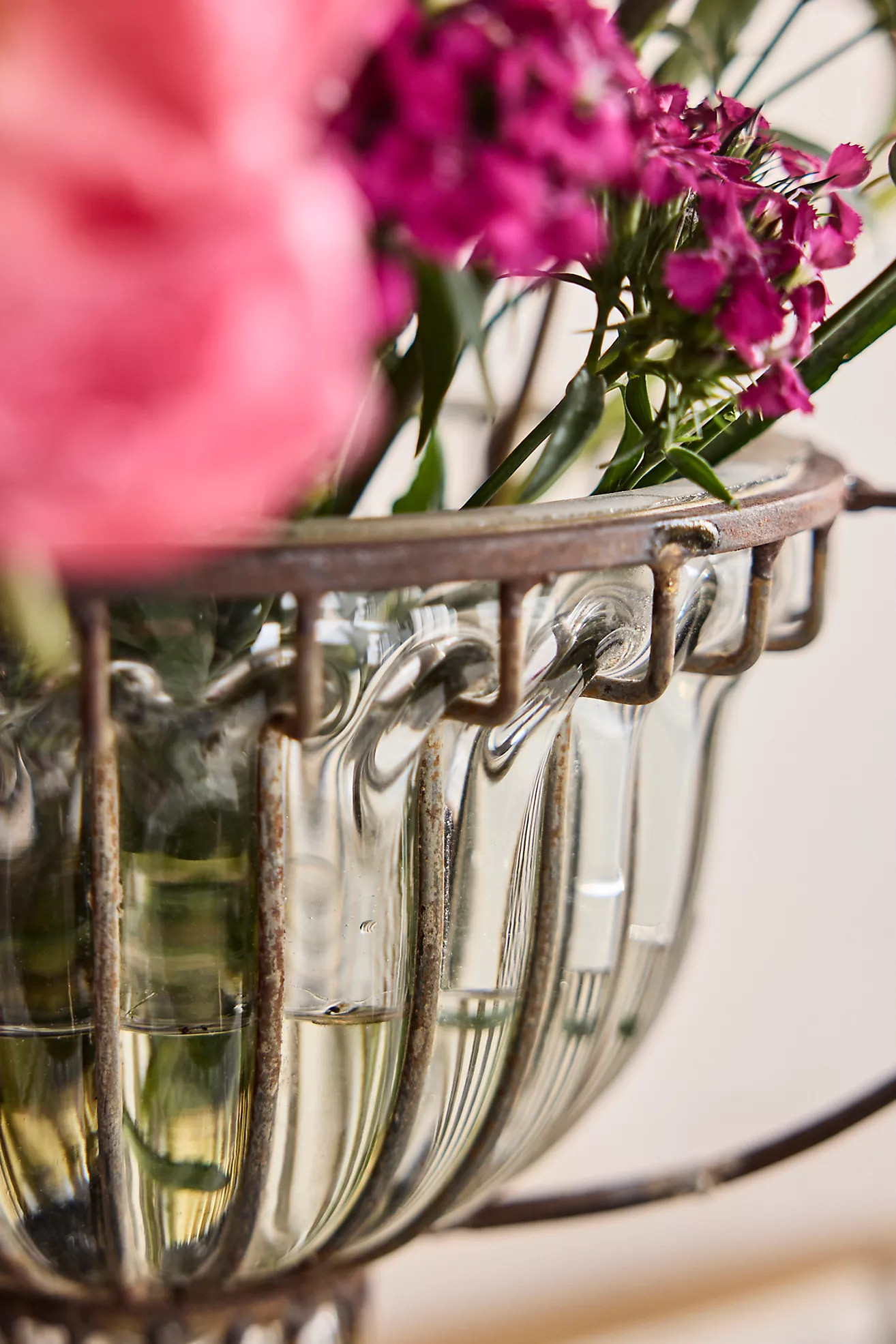 Glass + Iron Urn Bowl | Terrain