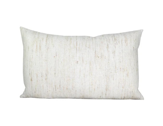 Pillow Cover Carmel Cream Lumbar Light Stripe Spark Modern | Etsy | Etsy (US)