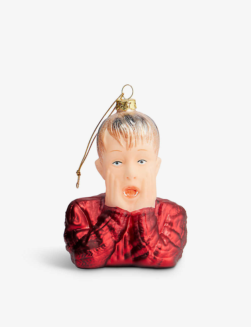 Kevin Mccallister glass Christmas decoration 12cm | Selfridges