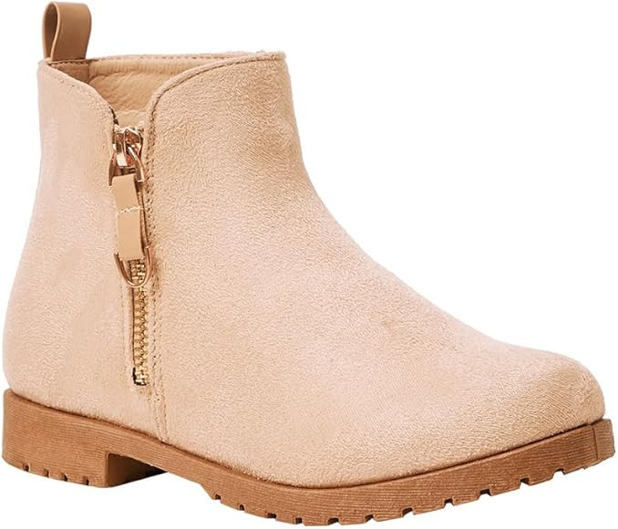 FabKids Fashion Riding Boot - Easy On Off Side Zipper (Toddler, Little Kid, Big Kid) | Amazon (US)