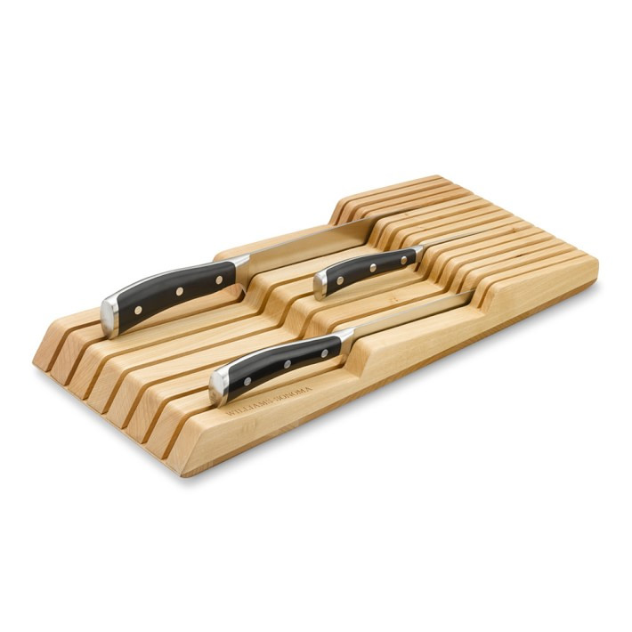 Williams Sonoma In-Drawer 15-Slot Knife Organizer | Williams-Sonoma