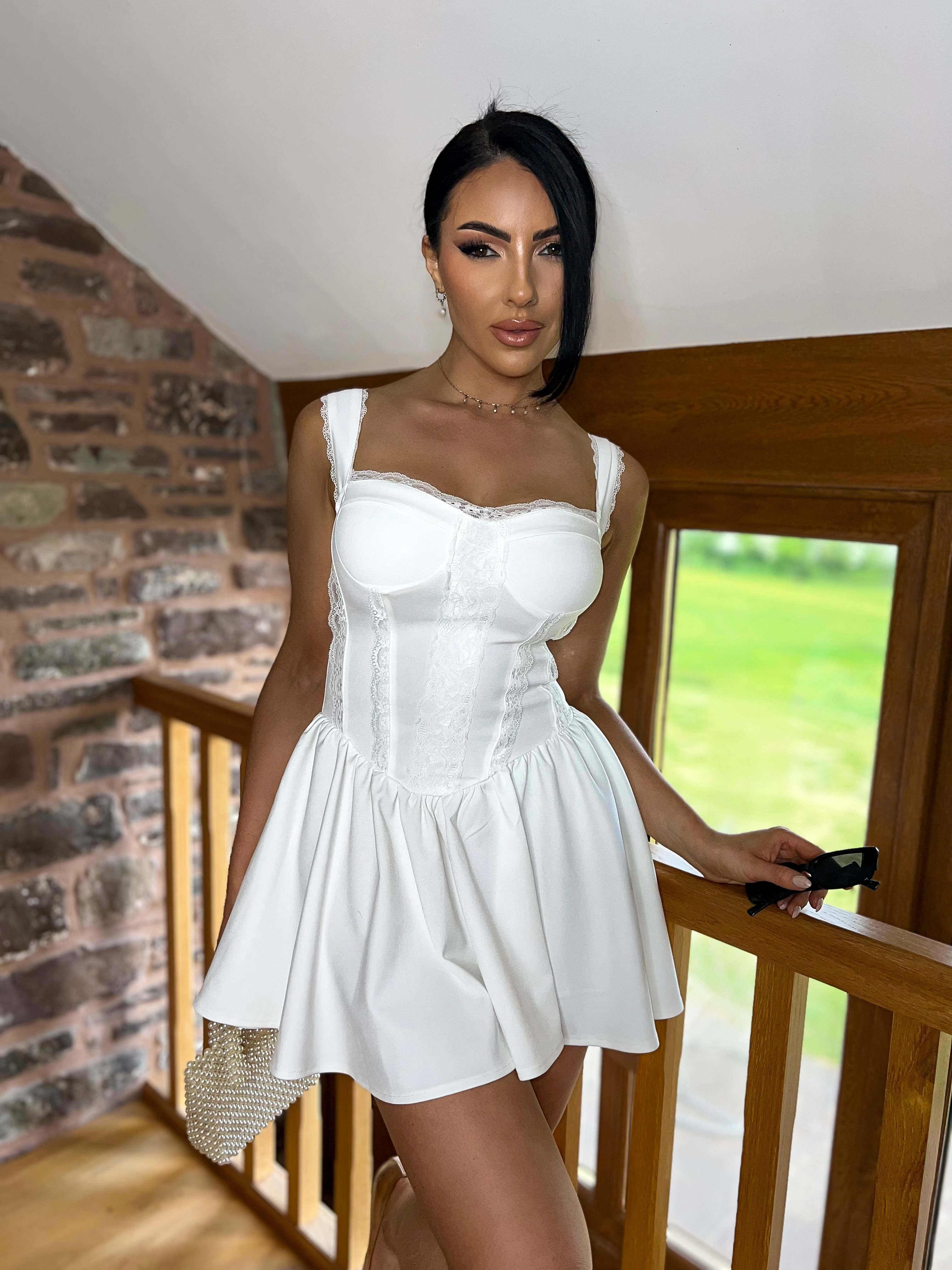 If you’re the bride, this one’s for you 🤍💍
This little white dress is everything — short, chic, and totally giving bridal vibes without being over the top. Perfect for your hen party, engagement dinner, or even a civil ceremony look!

The fit is super flattering, the quality feels amazing, and it’s just the right mix of fun + classy. I’m wearing a size S and I’m 5'5" — it fits true to size and hugs in all the right places.

I’d pair it with strappy heels, sparkly earrings, and a glass of champagne 🥂 

 #LTKwedding #LTKpartywear #LTKdresses
