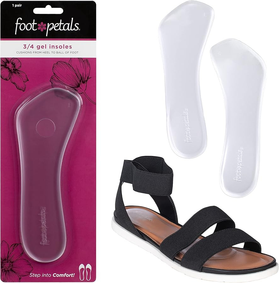 Foot Petals Womens ¾ Insole Comfort Cushion | Amazon (US)