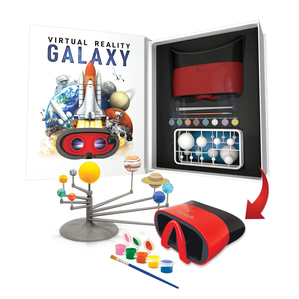 Abacus Brands Virtual Reality Galaxy Gift Box - Illustrated Interactive VR Book and STEM Learning... | Amazon (US)